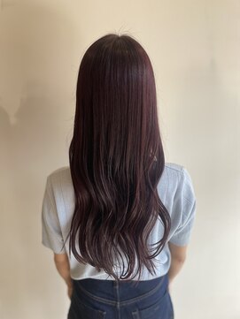 ラブーム(La Boom) 美髪カラーカシスベリー×韓国風巻き