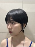 乾かすだけでおさまるショート