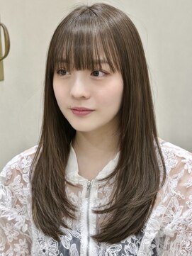 ナナローネス(nana loness) ワンカールでふわっと動くレイヤー×まろやかベージュ