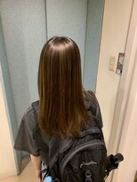 お~るうぇいず(always) ハイライトケアブリーチミルクティーベージュ韓国風レイヤー