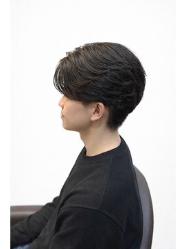アリレイナ美容室 鎌倉店(ARIREINA) 鎌倉メンズセンターパートフェザーパーマ２０代３０代