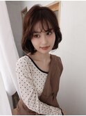 ふんわりボブ