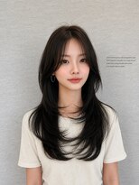 ジュノヘアージャパン 表参道(JUNO HAIR JAPAN) イメチェン/ピンクベージュ/アンブレラカラー/前髪/渋谷