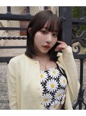 艶カラー/髪質改善トリートメント
