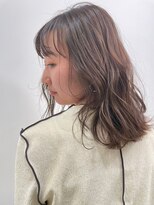 ソヨン 岡崎店(SOYON)&nbsp;柔らか質感の細めハイライトミルクティカラー