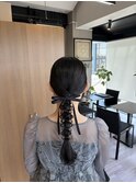 お呼ばれヘア◎
