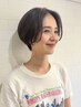 【まとまるボブ・ショート】弱酸性ストレート＋カット＋TR￥24200～