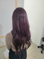 アトレ 福岡大名店(attrait)&nbsp;艶やかなレッドロング × 上質なカット・カラー・トリートメン