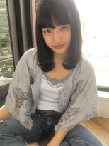 インビテーション(invitation) 【光に透ける透明感カラー】ラフワンカール、アッシュグレージュ