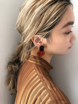 ルーム(Loom.) ブロンドラフ編み【Loom./明治神宮前/原宿/表参道】