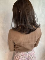 キチ(kichi.)&nbsp;[kichi.] レイヤーロブ×シナモンベージュ