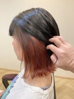 アールヘア(ar hair) ☆みんな大好き☆インナーカラーピンク