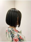 【kate 】☆大宮 切りっぱなしボブ×アッシュブラック