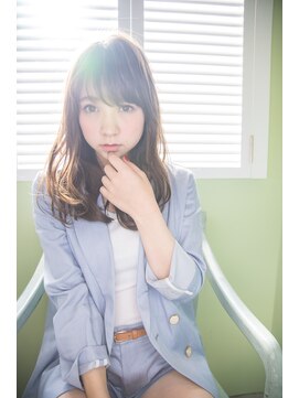 リアン(Lien) ノームコアセミロング×ハニーグレージュ