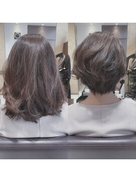 モードケイズ 尼崎店(MODE K's) 前下がり大人キレイめショート