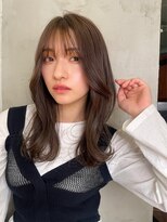 ビュートリアム 南青山(BEAUTRIUM)&nbsp;ゆるレイヤー 顔まわりレイヤー イルミナカラー20代30代40代