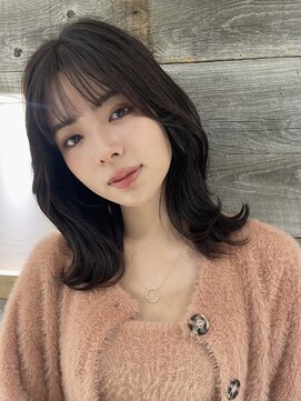 アイヴィ 表参道(IVY) モカブラウンくびれボブ【肥田亜沙美】