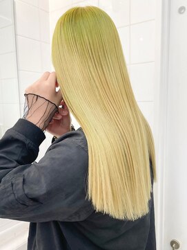 デート 下北沢(DATE) ダブルカラーホライムベージュカラーケアブリーチハイトーン韓国