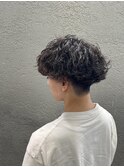 メンズ 波巻きパーマ