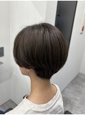 グレーベージュショート