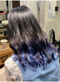 ダブルカラーベージュカラーケアブリーチカラーハイトーンカラー