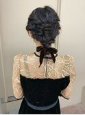 結婚式参列ヘアセット/パーティー/二次会