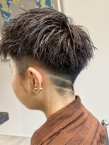 ノブレス ノアール(NOBLESSE NOIR)&nbsp;スパイキーショート/ライン刈り上げ