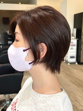 アトリエコア(Atelier Coa) 大人マッシュショート丸みショート黒髪ショートベリーショート