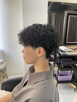 アイズ 海老名(AIZU) 波巻きツイストスパイラルMIXパーマ スパイラルパーマ 波打ち