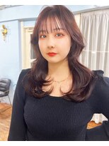 アンメリーアン(Ann merry ann)&nbsp;くびれボブミニウルフ透明感シルバーアッシュグレージュカラー