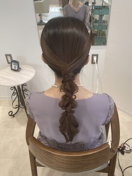 ラ ブランシュ 大宮(La Blanche) ヘアセット/ヘアアレンジ/編みおろし