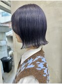 #ダブルカラー#ケアブリーチ#ハイトーン#くびれボブ#レイヤー