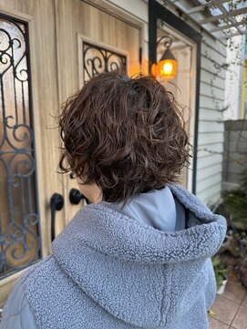 チョコレート(chocolate) ショートパーマ