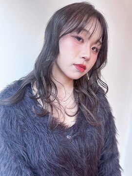 ザ ドッツ(THE DOTS) グレージュカラー×顔まわりレイヤー