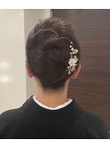 留袖着付けヘアセット