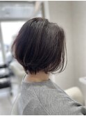 前下がりショートボブ