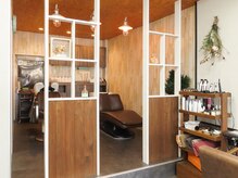 ヘアメイク アージュ(hair make age)の雰囲気（半個室でリラックスできること間違いなし◎）