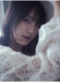 モワモワ　X ボケ感　X　ハッシュボブ