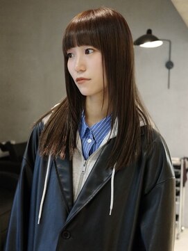 フルバンク×ナチュラルストレート