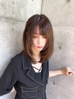 ロンドメリア 天神大名店(Lond Melia)&nbsp;イメチェンヘアスタイル小顔に見せるヘアココアベージュ