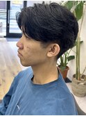 MEN’S HAIR/波巻ツイストスパイラル/フェザーパーマ/錦糸町