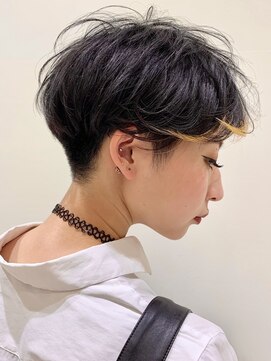 ピークアブー 原宿ハラカド(PEEK-A-BOO) ハンサムマッシュショート/刈り上げ女子/くせ毛多毛絶壁ゼッペキ