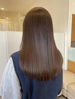 サラビューティーサイト 九大学研都市店(SARA Beauty Sight)&nbsp;髪質改善トリートメント/艶髪/ベージュ/ショコラブラウン/透明感