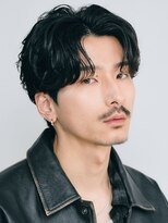 レタッチバイフィフス 大阪梅田(RETOUCH by fifth) 大阪梅田ニュアンスパーマフェザーパーマセンターパートゆるめ◆