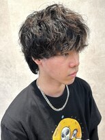 メンズココ 清澄白河店(MENS COCO)&nbsp;ショートマッシュウルフ無造作スタイル