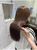 ダメージレス縮毛矯正×ダブルカラー