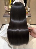 縮毛矯正　小顔カット　髪質改善　トリートメント