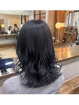 ヘアーテラス エム(hair terrace M)&nbsp;透明感たっぷりカラー/ブルーブラック