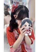 リムネ(RIMUNE) 編み込みサイドポニー