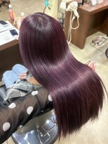 ダブル アンダーバー サロン(W_SALON)&nbsp;【W_SALON 河原町】ボルドーバイオレット